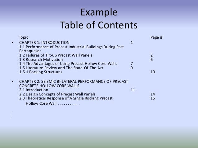 Final year project literature review example