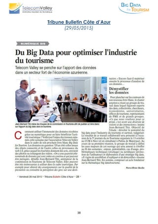 38
Tribune Bulletin Côte d’Azur
(29/05/2015)
 