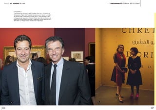 246 247
I. Personnalités d’Orient & d’Occidentpartie 3 Les visages de l’IMA
légendes //
a. Inauguration de l’exposition « Biskra, sortilèges d’une oasis » en présence de
l’ambassadeur d’Algérie Amar Bendjama, l’humoriste Laurent Gerra et le président
de l’IMA Jack Lang. 22 septembre 2016, IMA. Crédit : Thierry Rambaud © IMA
b. Inauguration de l’exposition « Chrétiens d’Orient. Deux mille ans d’histoire », en
présence de l’actrice Catherine Deneuve, et de Monique Lang. 25 septembre 2017,
IMA. Crédit : © Philippe Servent / Présidence de la République.
a b
 