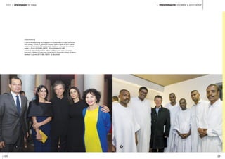 250 251
I. Personnalités d’Orient & d’Occidentpartie 3 Les visages de l’IMA
légendes //
a. Jack et Monique Lang, accompagnés de l’ambassadeur du Liban en France,
Rami Adwan, l’actrice et réalisatrice libanaise Nadine Labaki et Hiam Abbass,
une actrice, réalisatrice et écrivaine arabe israélienne. « Festival des cinémas
arabes ». 28 juin 2018 IMA. Crédit : Thierry Rambaud © IMA
d. Dans le cadre de l’exposition « Biskra, sortilèges d’une oasis » est rendu
hommage à Djelloul Soudani avec Camel Zekri et l’ensemble Chekwa de Biskra.
Vendredi 13 janvier 2017, IMA. CRÉDIT : © Alice Sidoli
a b
 
