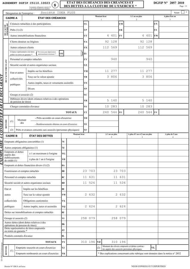 Bilan 30062010 pdf