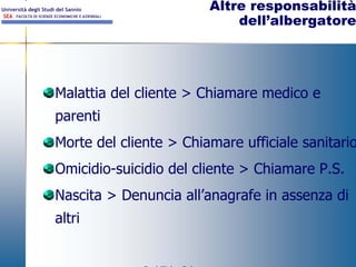 Bilancio Aziende turistiche