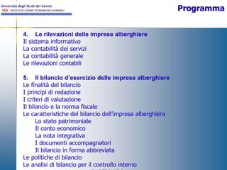 Bilancio Aziende turistiche