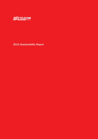 2013 Sustainability Report
 