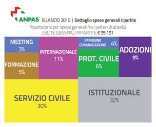 Bilancio ANPAS: consuntivo 2010, preventivo 2011