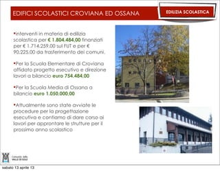 MOBILITA’: LA PROGETTAZIONE   MOBILITA’




sabato 13 aprile 13
 