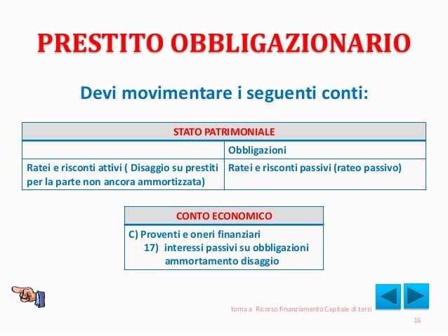 Bilancio con dati a scelta