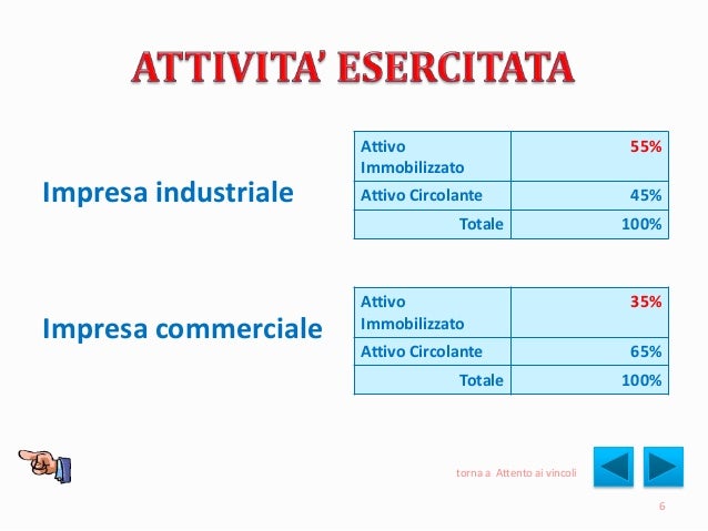 Bilancio con dati a scelta