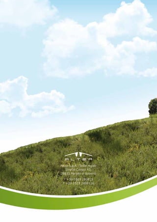 Altea - Bilancio di Sostenibilità 2010