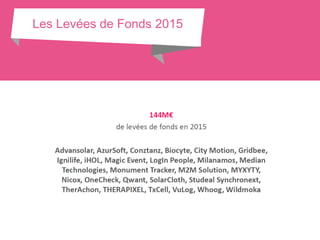 Les Levées de Fonds 2015
 
