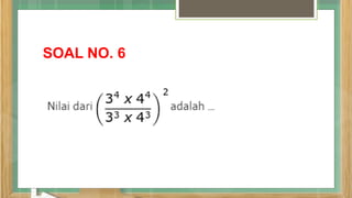 SOAL NO. 6
 