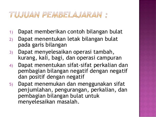 Bilangan Bulat