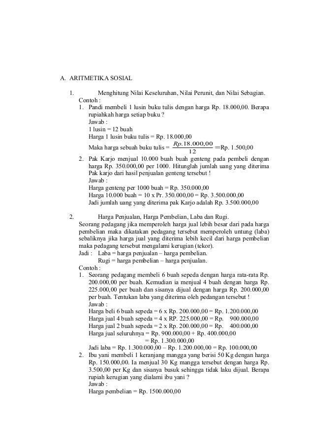 Bilanganbulat dan pecahan