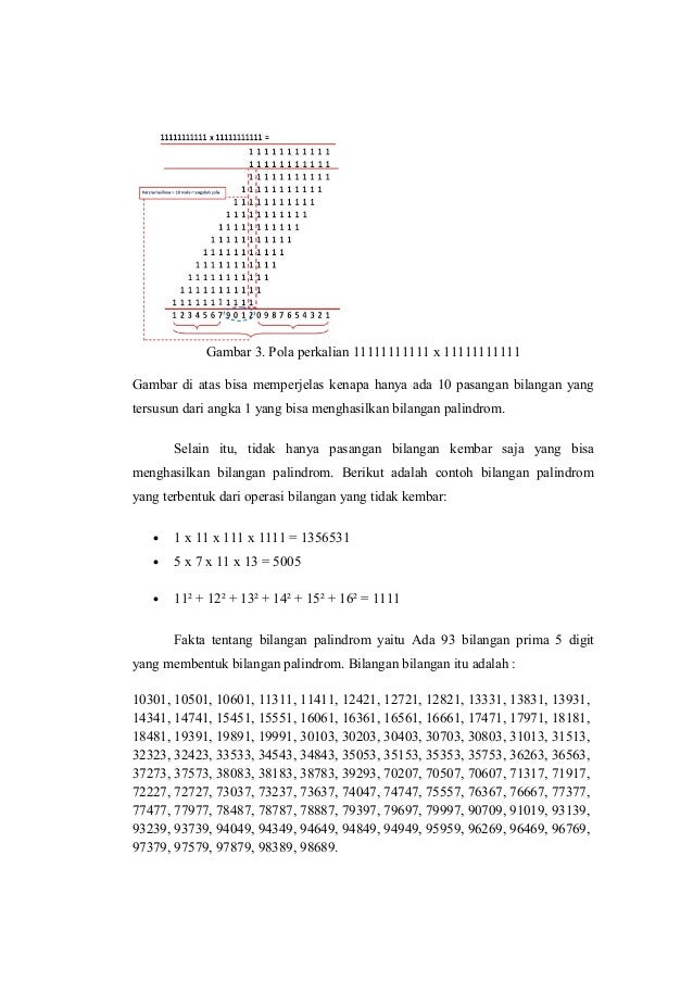 Bilangan Palindromik