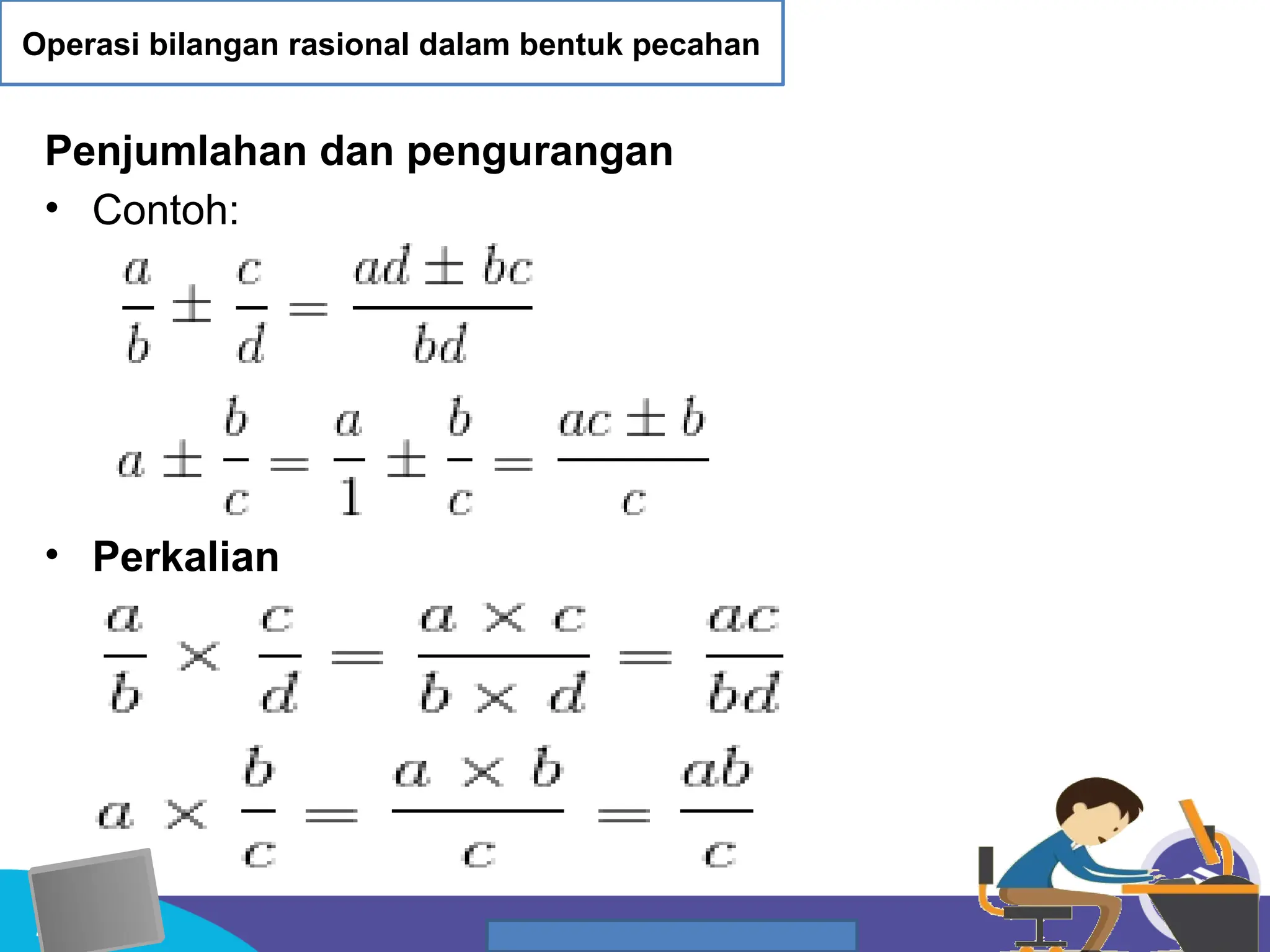 PPT Matematika tentang BILANGAN RASIONAL | PPTX