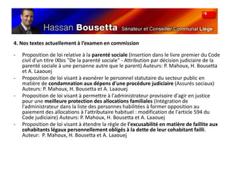 Proposition de loi complétant la loi du 20 juillet 1990 relative à la détention provisoire, en ce qui concerne l'information des victimes. Auteurs: P. Mahoux, H. Bousetta, A. Laaouej