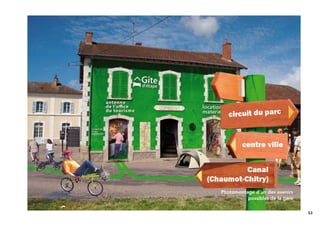 53
Photomontage d’un des avenirs
possibles de la gare
 