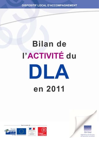DISPOSITIF LOCAL D’ACCOMPAGNEMENT




   Bilan de
l’ACTIVITÉ du



      en 2011
 
