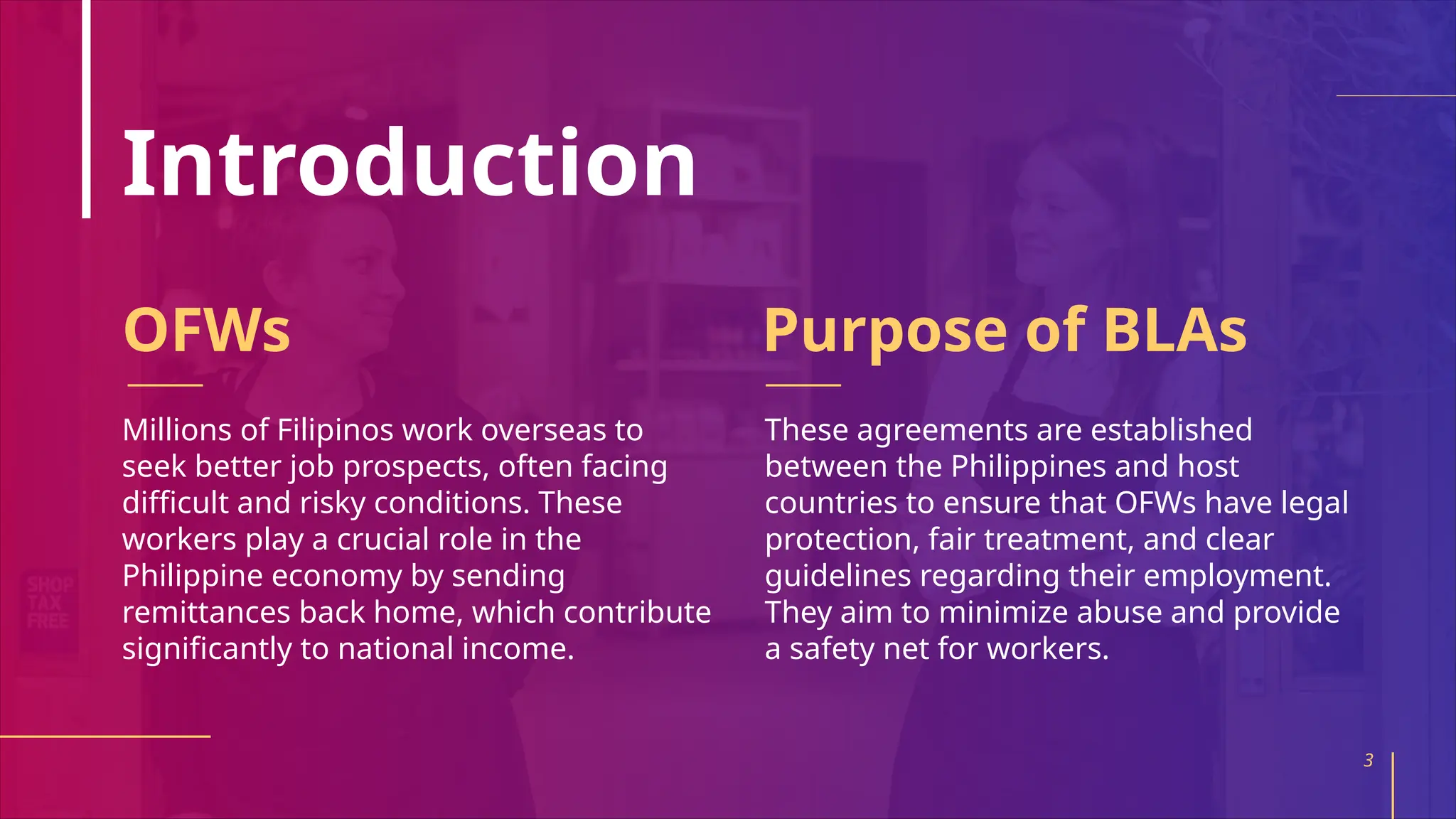 Bilateral Labor Agreements for Overseas Filipino Workers (.pptx