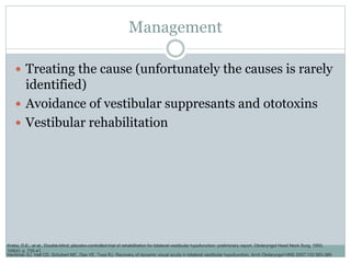 Bilateral Vestibulopathy