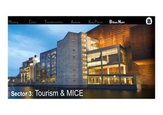 Sector 3: Tourism & MICE
 