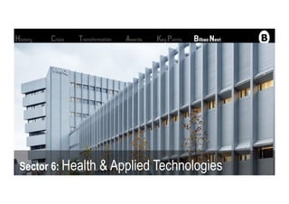 Sector 6: Health & Applied Technologies
 
