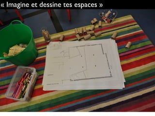 « Imagine et dessine tes espaces »
 