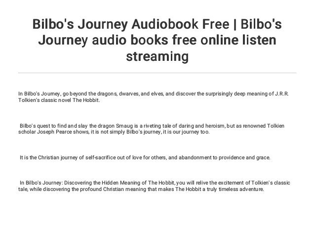 Discovering The Hidden Meaning In The Hobbit Bilbos Journey