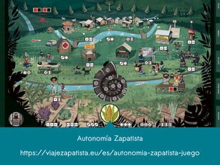 Autonomía Zapatista
https://viajezapatista.eu/es/autonomia-zapatista-juego
 