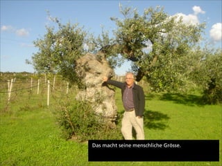 Das macht seine menschliche Grösse.
 