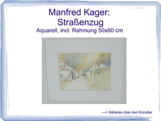 Johanna Strahlhofer:  Blumenstrauß mit Lilie Aquarell, 50x40 cm incl. Rahmung --->Näheres über die Künstlerin 