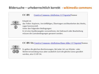Bildersuche – urheberrechtlich korrekt - wikimedia commons

 