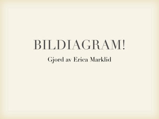 BILDIAGRAM!
 Gjord av Erica Marklid
 