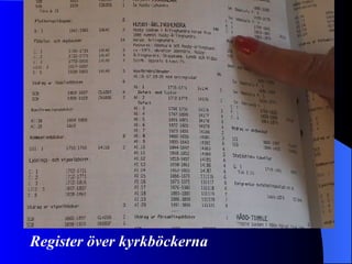 Register över kyrkböckerna 
