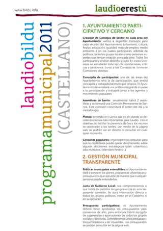laudiobildu
programamunicipal2011
       (CASTELLANO)
 