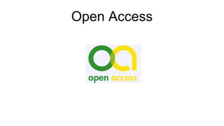 Open Access
 