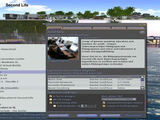 Bildung In Second Life