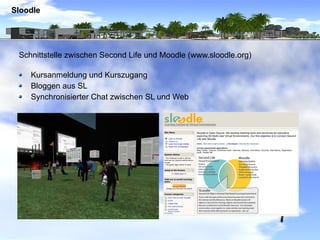 Bildung In Second Life