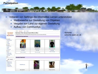 Bildung In Second Life