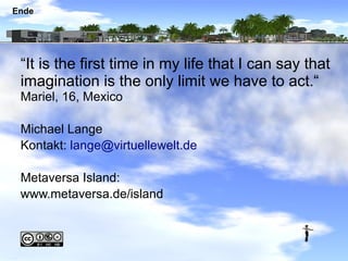 Bildung In Second Life