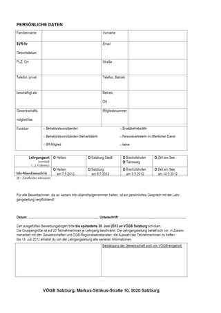 GPA-djp Salzburg - Bildungsprogramm 2012-2.Teil