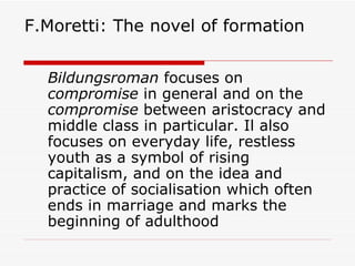 Bildungsroman | PPT