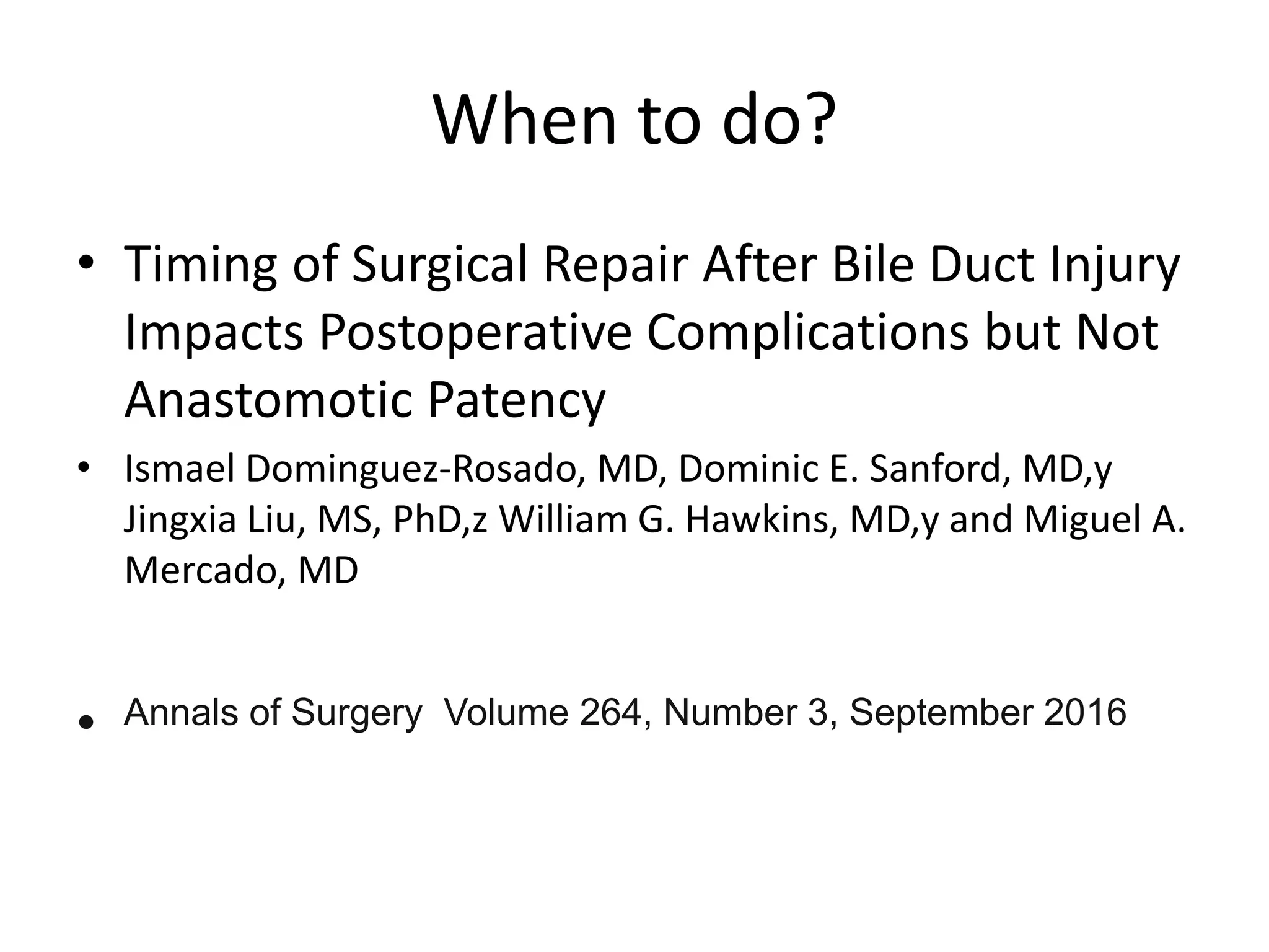 Picture of Bile duct injury | PPTX