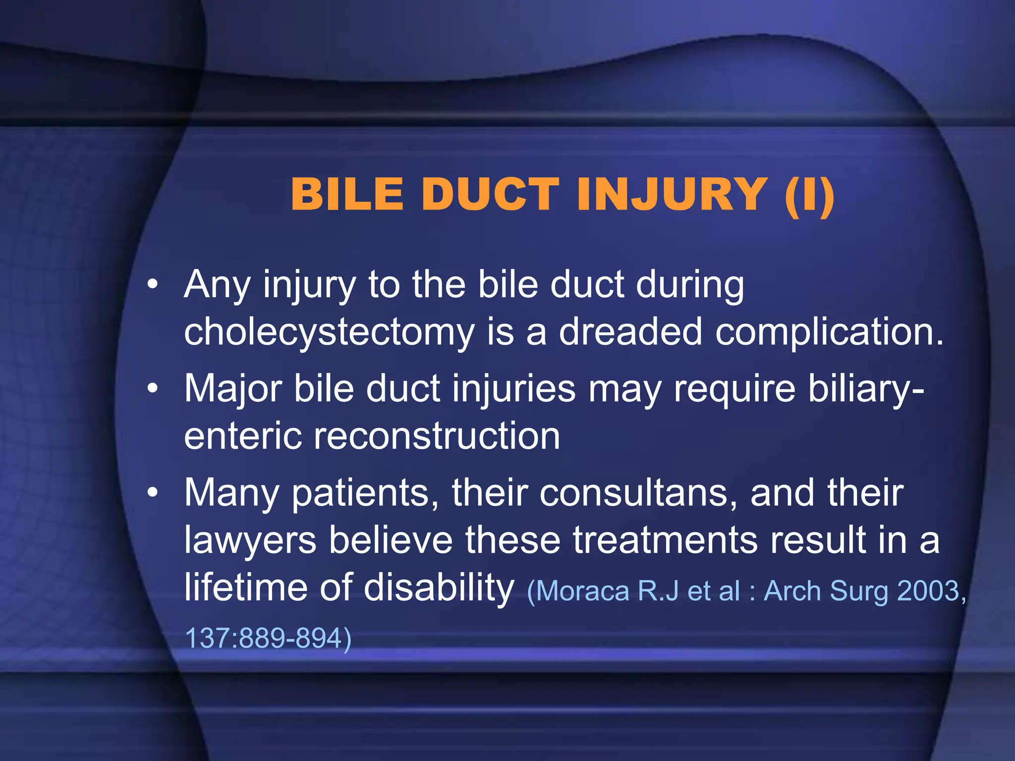 BILE DUCT INJURY 09-05.ppt