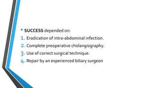 Evaluation Of Bile Duct Injury After Surgery