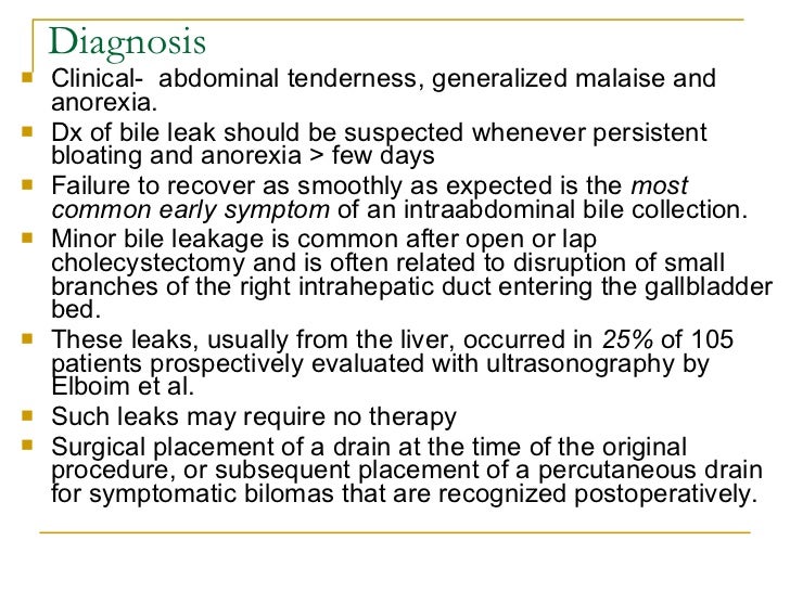 Bile leaks after lapchole Nir Hus MD., PhD.