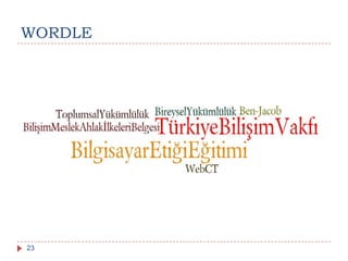 WORDLE
23
 