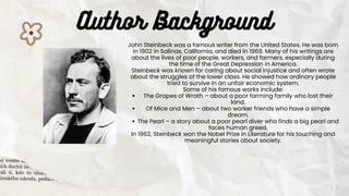 An Analysis of The Pearl by John Steinbeck | PDF