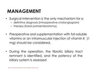 Biliary Atresia - Dr Rohit Bhaskar | PDF