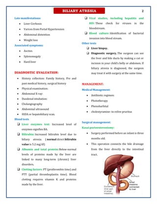 Biliary atresia | PDF